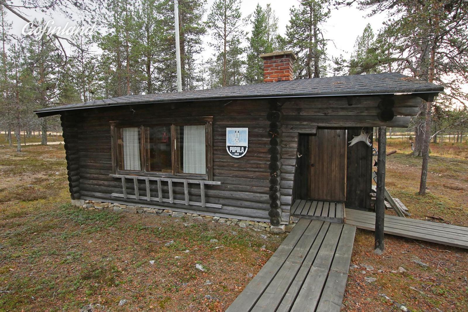 Kuukkeli Log Houses Villa Aurora "Pupula" Saariselkä Exteriör bild